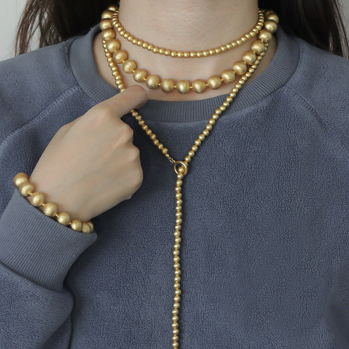 Sweater Necklace（Five-piece）
